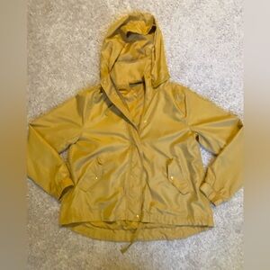 Catherine Malandrino Light Jacket | Yellow with Gold Accents | Medium